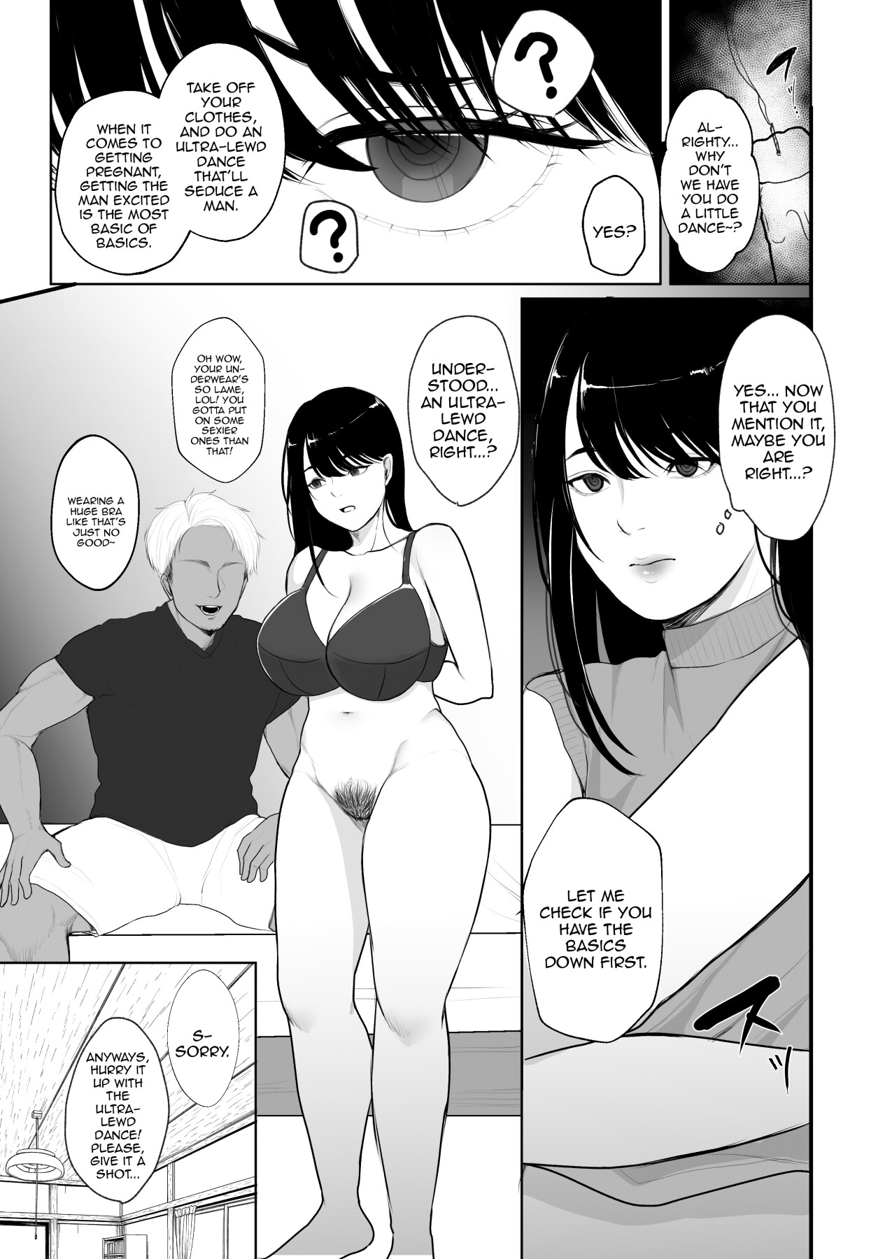 Hentai Manga Comic-A Housewife Looking To Get Pregnant Gets Inseminated By The Wrong Person Misusing Hypnosis Therapy-Read-6